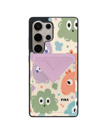 Android Avant Wallet Case - Cute Monster 2.0