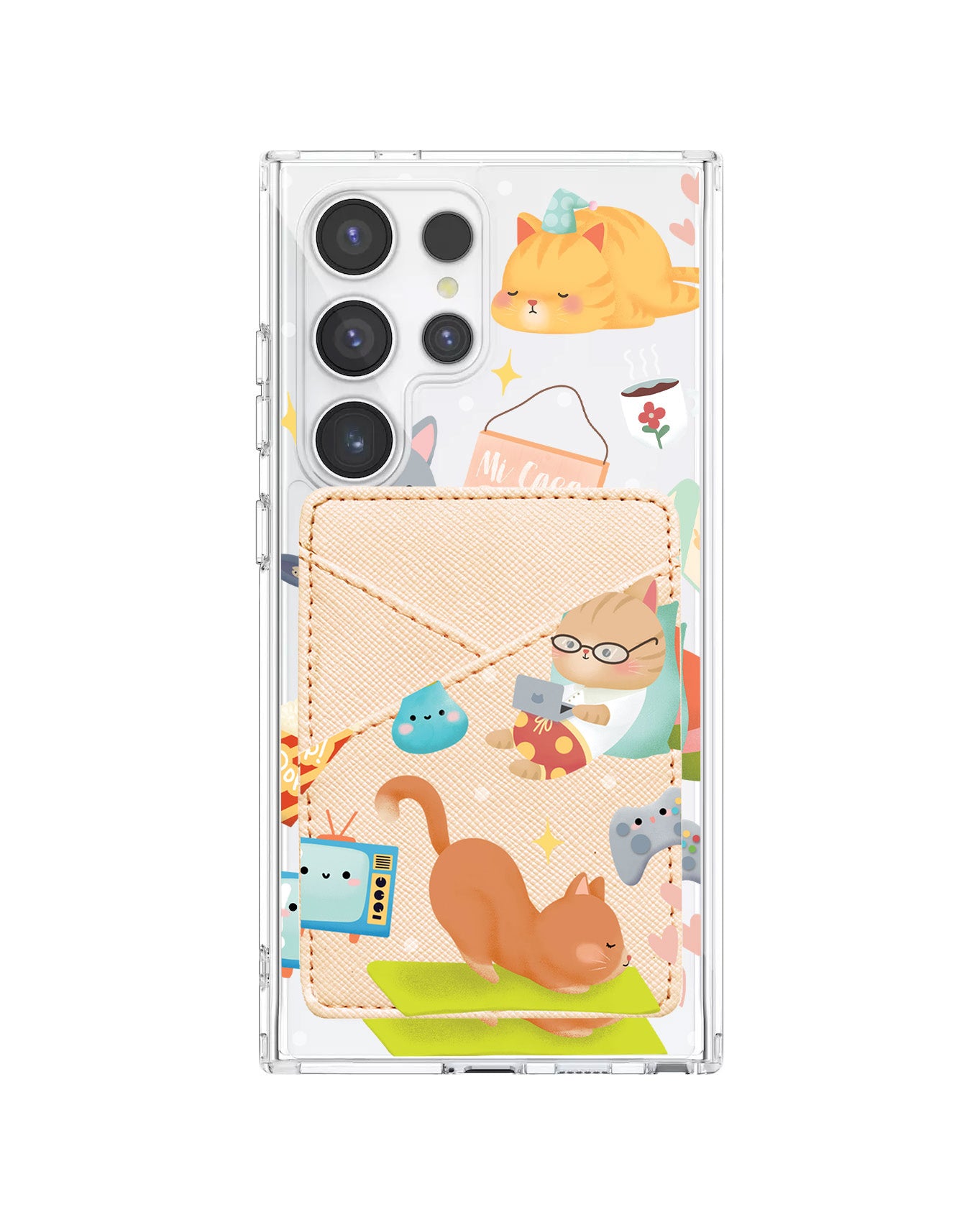 Android Phone Wallet Case - Stay Home
