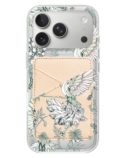 iPhone Phone Wallet Case - Peacock 4.0
