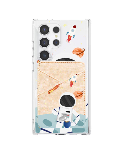 Android Phone Wallet Case - Baristronaut