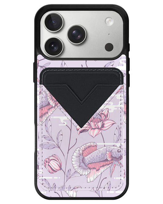 iPhone Avant Wallet Case - Fish & Floral 1.0