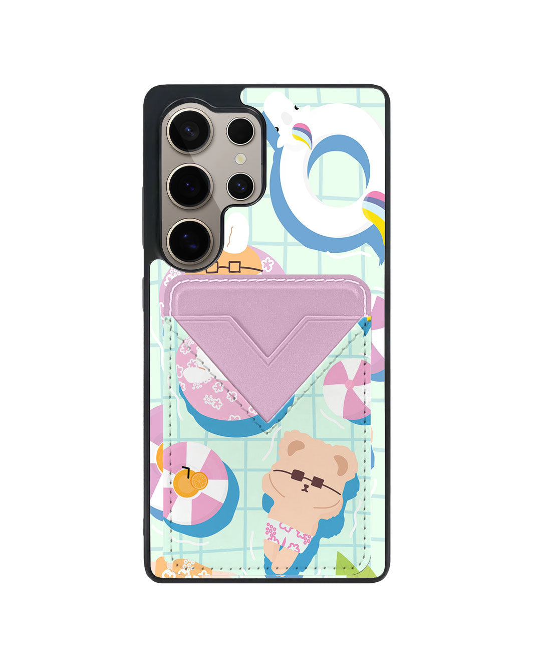 Android Avant Wallet Case - Pool Party Pink