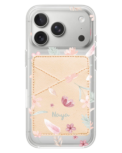 iPhone Phone Wallet Case - Wild Flower