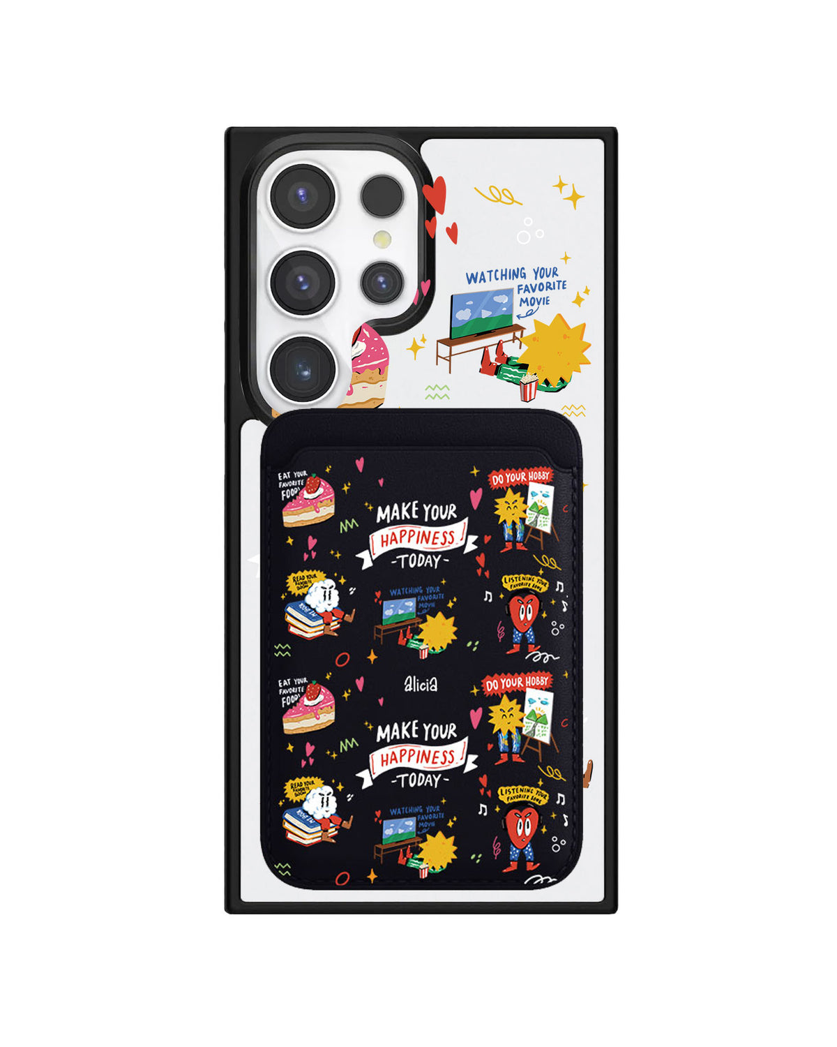 Android Magnetic Wallet Case - Selfless Love 1
