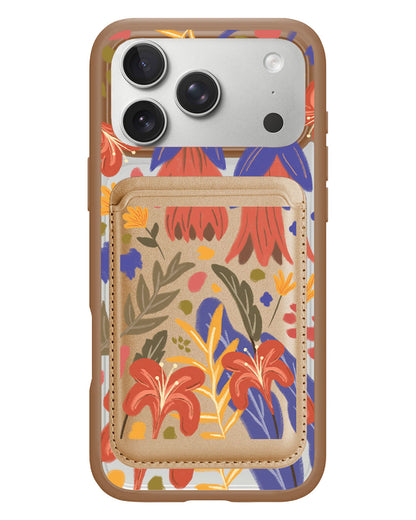 iPhone Magnetic Wallet Case - Nature Lovers