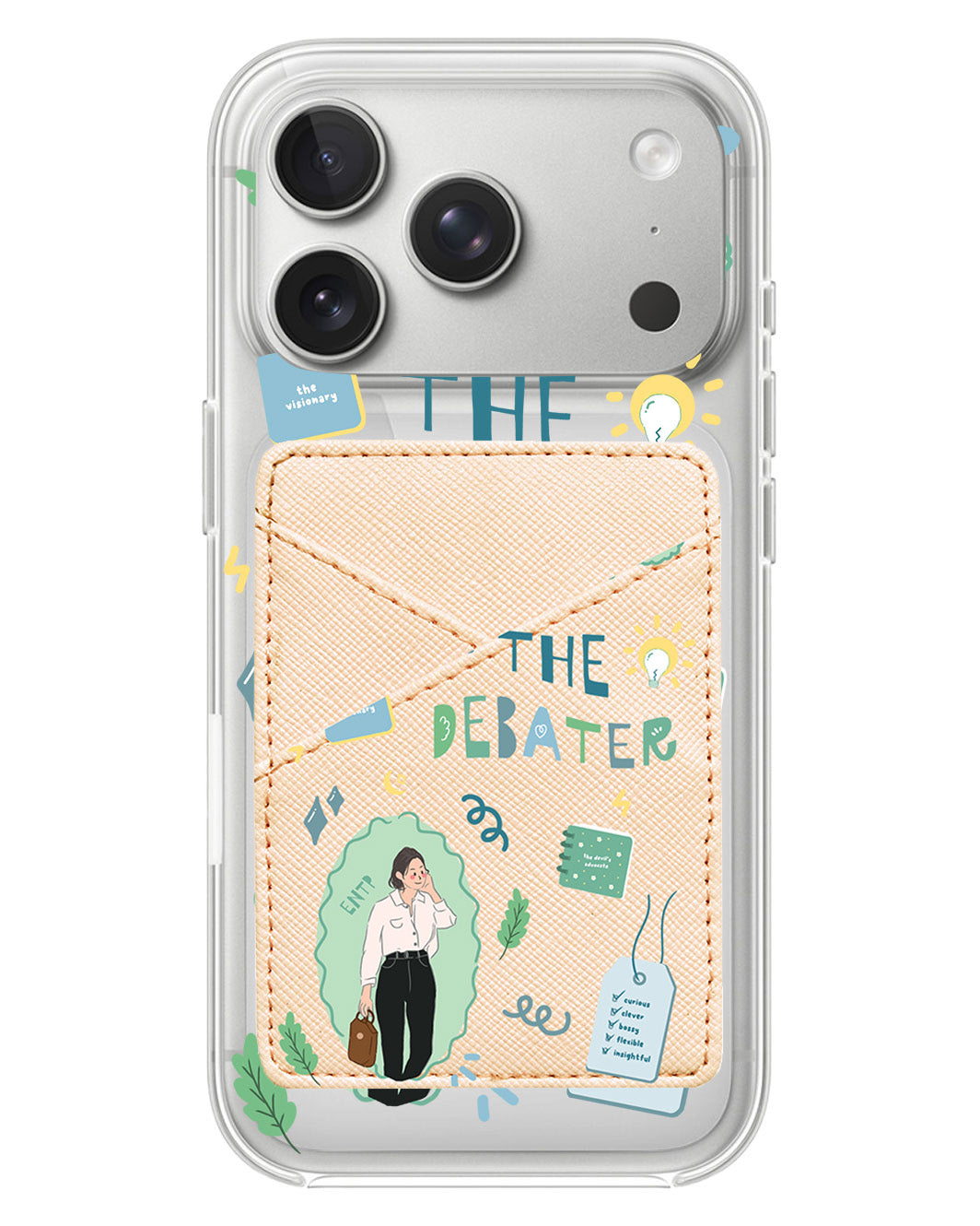 iPhone Phone Wallet Case - ENTP