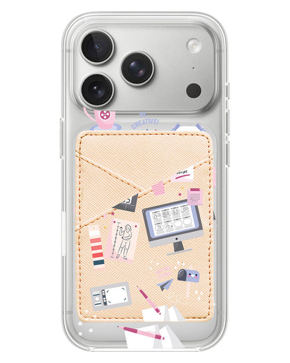 iPhone Phone Wallet Case - Designer