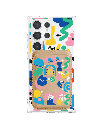Android Magnetic Wallet Case - Celestial 2.0