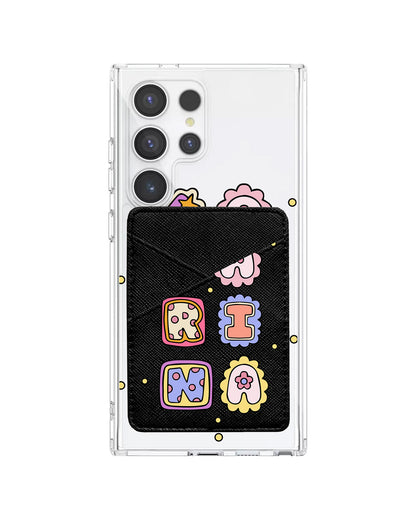 Android Phone Wallet Case - Adorable Monogram 2