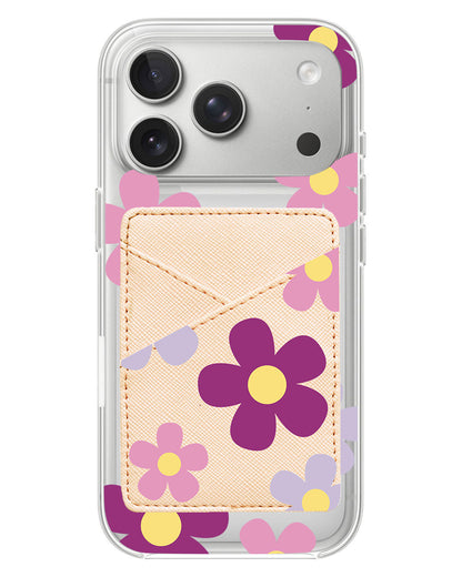 iPhone Phone Wallet Case - Daisy Paradise