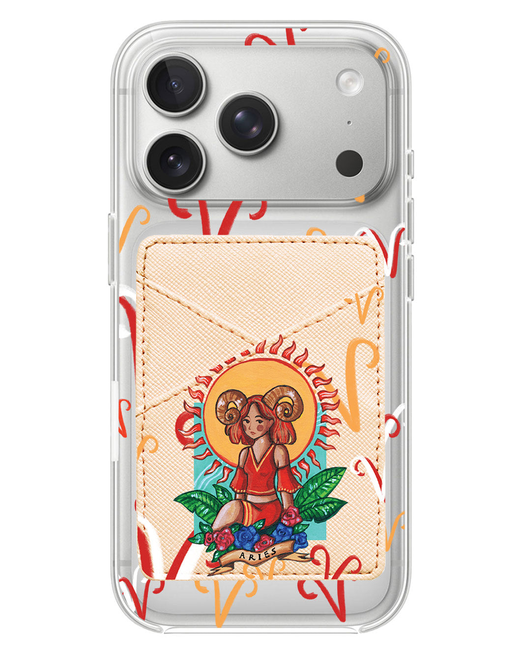 iPhone Phone Wallet Case - Aries
