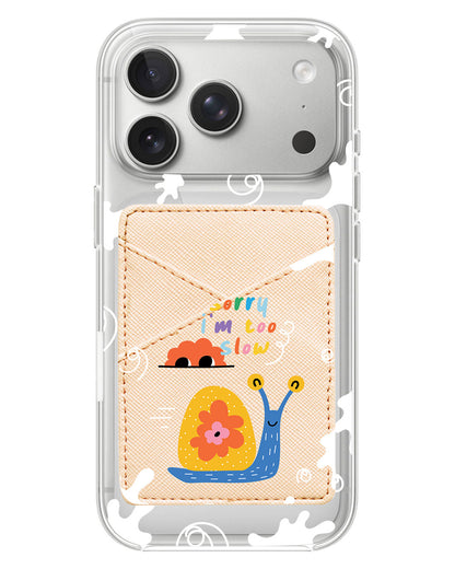 iPhone Phone Wallet Case - Sorry Being Slow