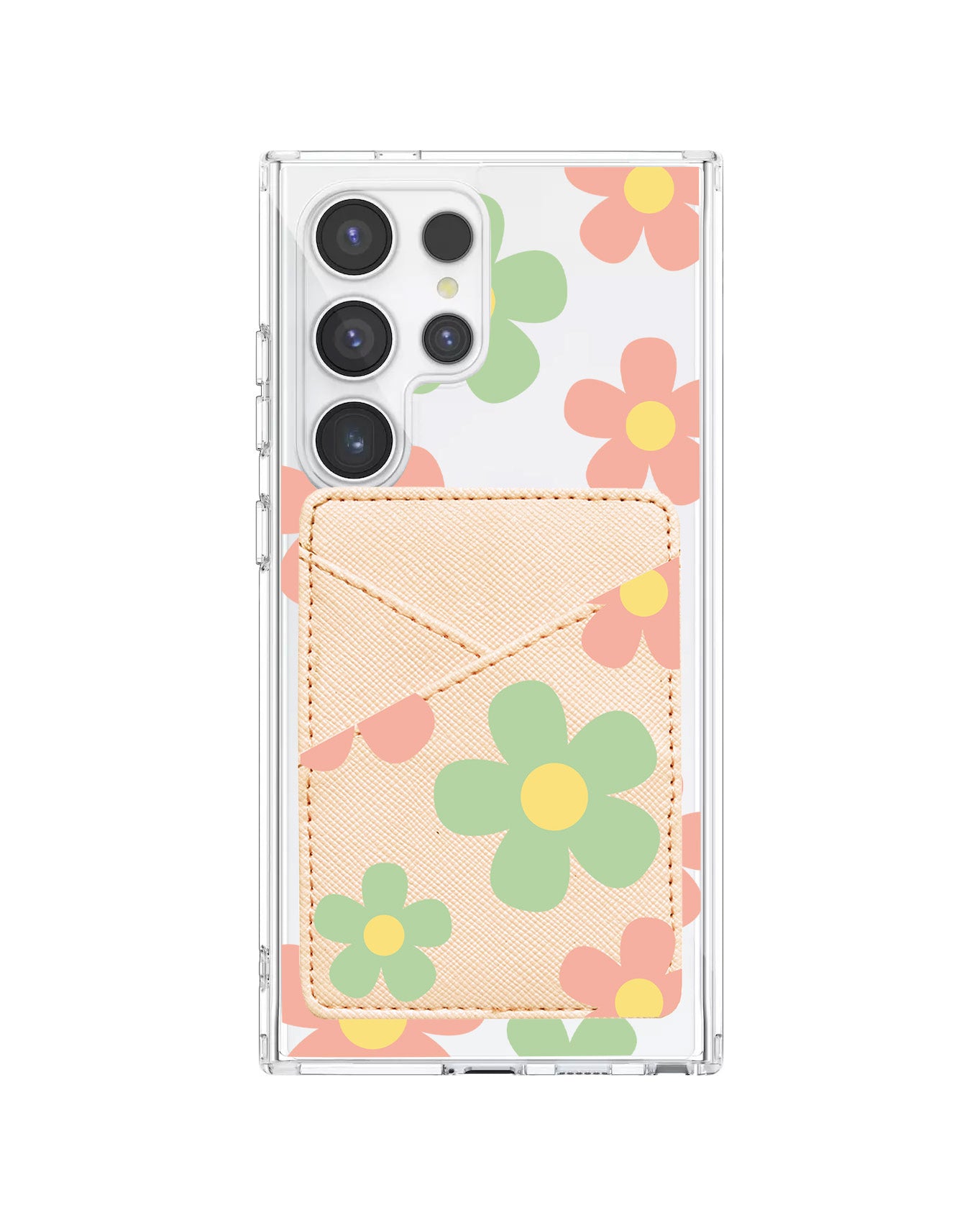 Android Phone Wallet Case - Daisy Spring