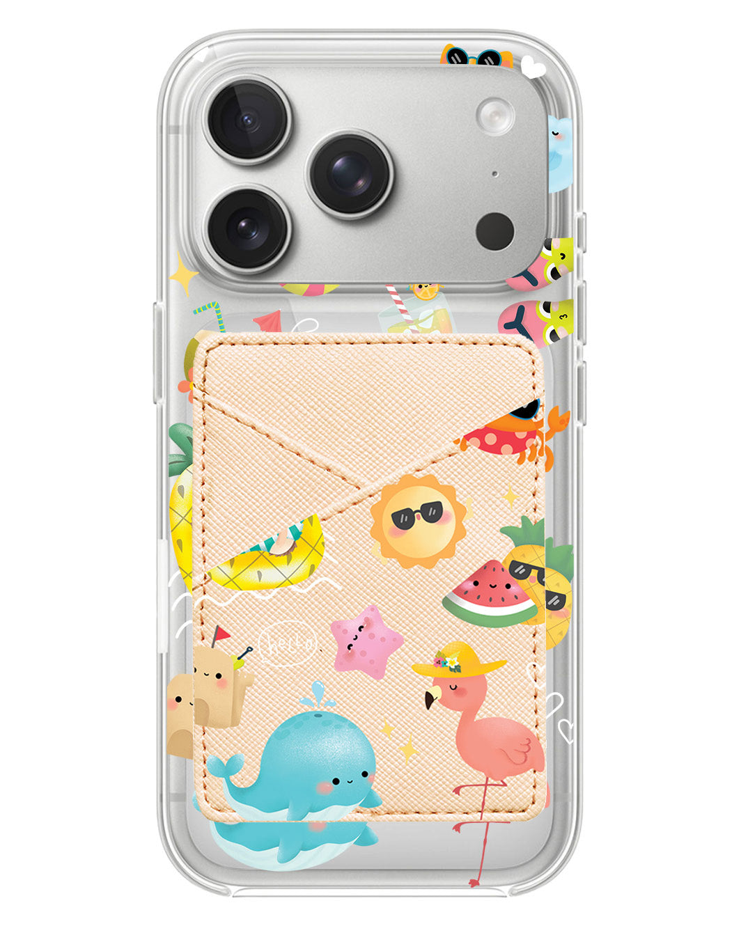 iPhone Phone Wallet Case - Summer