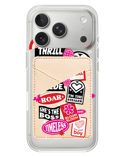 iPhone Phone Wallet Case - The Boyz Song Sticker Pack