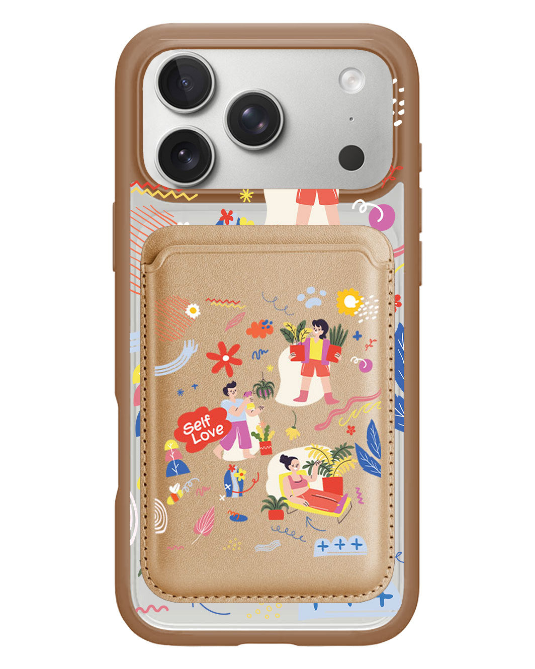 iPhone Magnetic Wallet Case - Self Love Sticker Pack 1.0