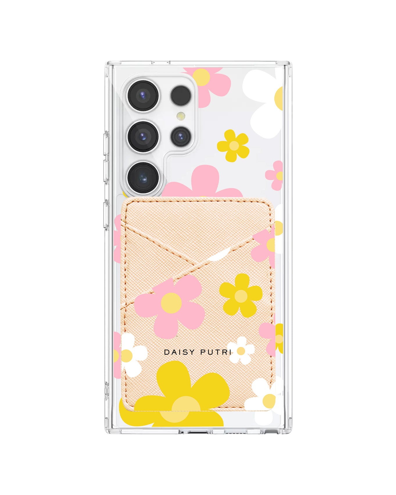 Android Phone Wallet Case - Daisy Fresh