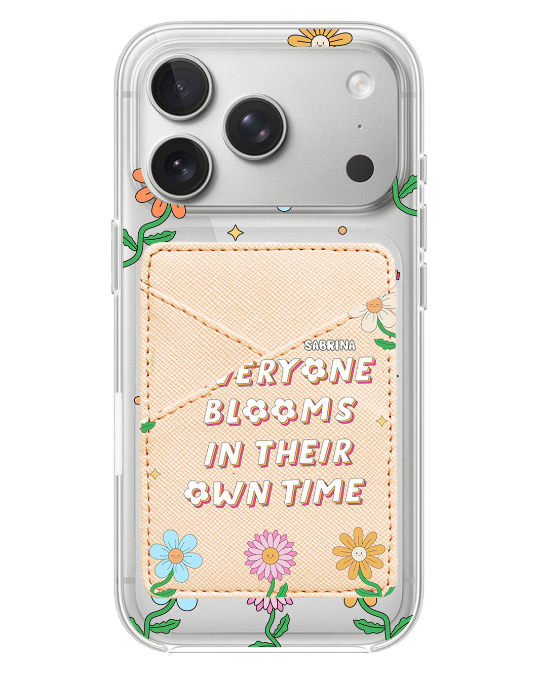 iPhone Phone Wallet Case - Blooms