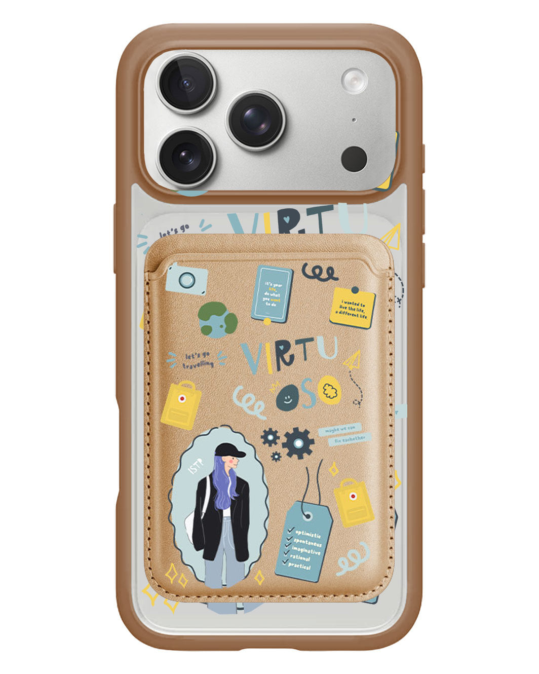 iPhone Magnetic Wallet Case - ISTP