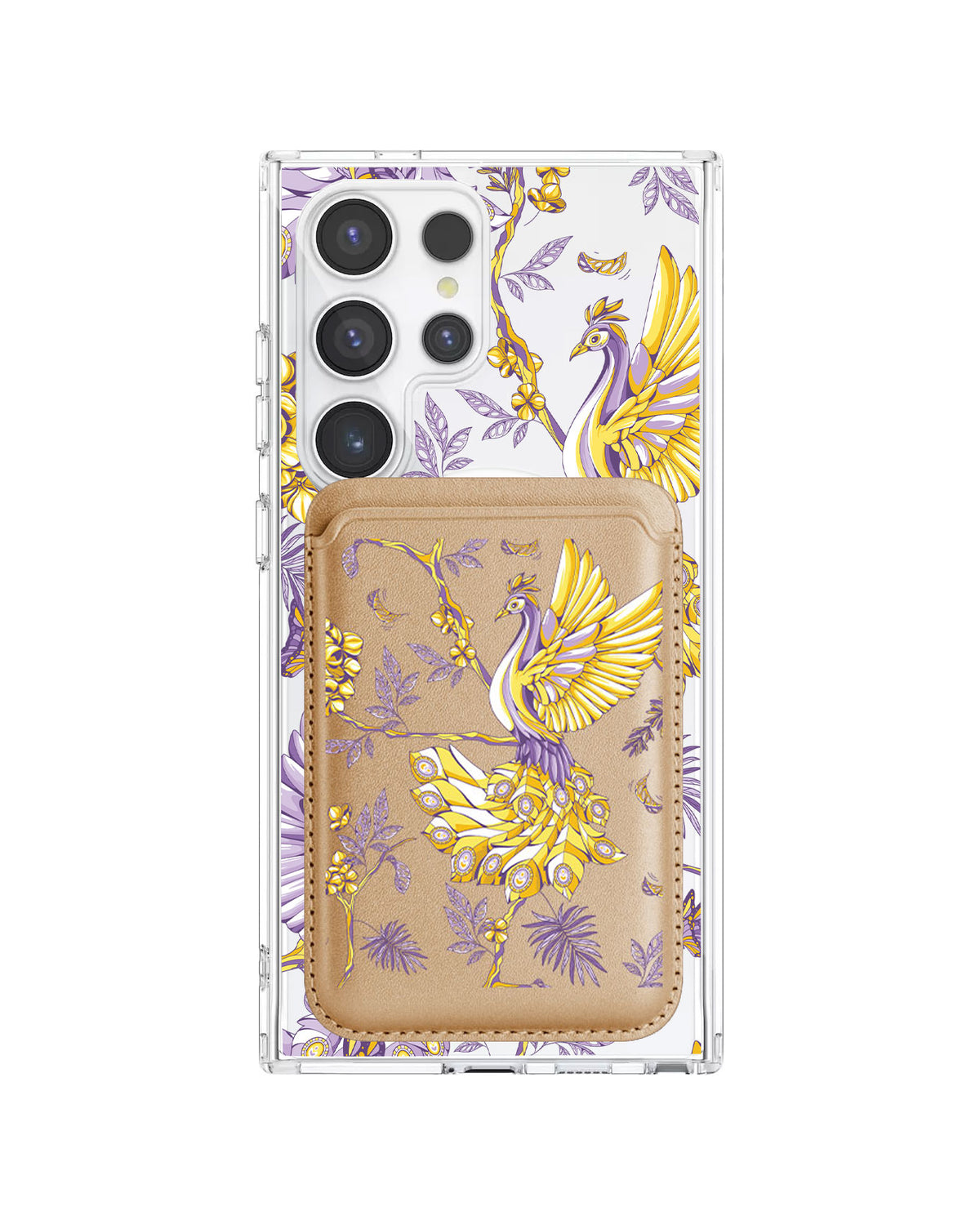 Android Magnetic Wallet Case - Peacock 3.0