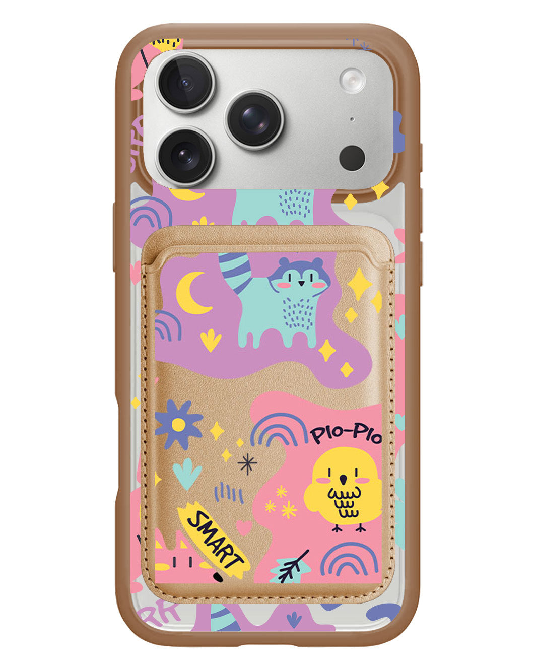iPhone Magnetic Wallet Case - Pio N Friends