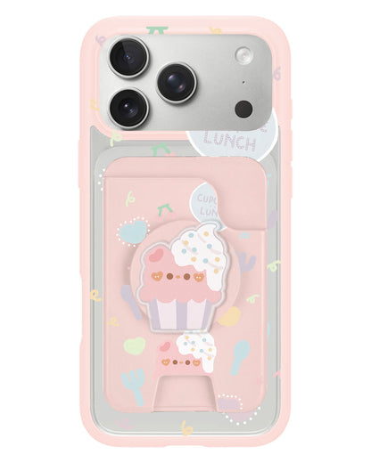 iPhone Magpop Wallet - Cupcake