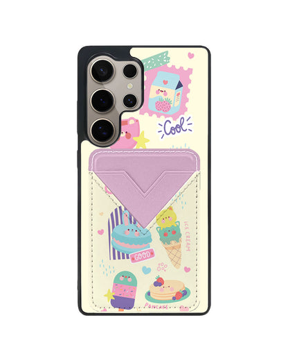 Android Avant Wallet Case - Sweet Cafe