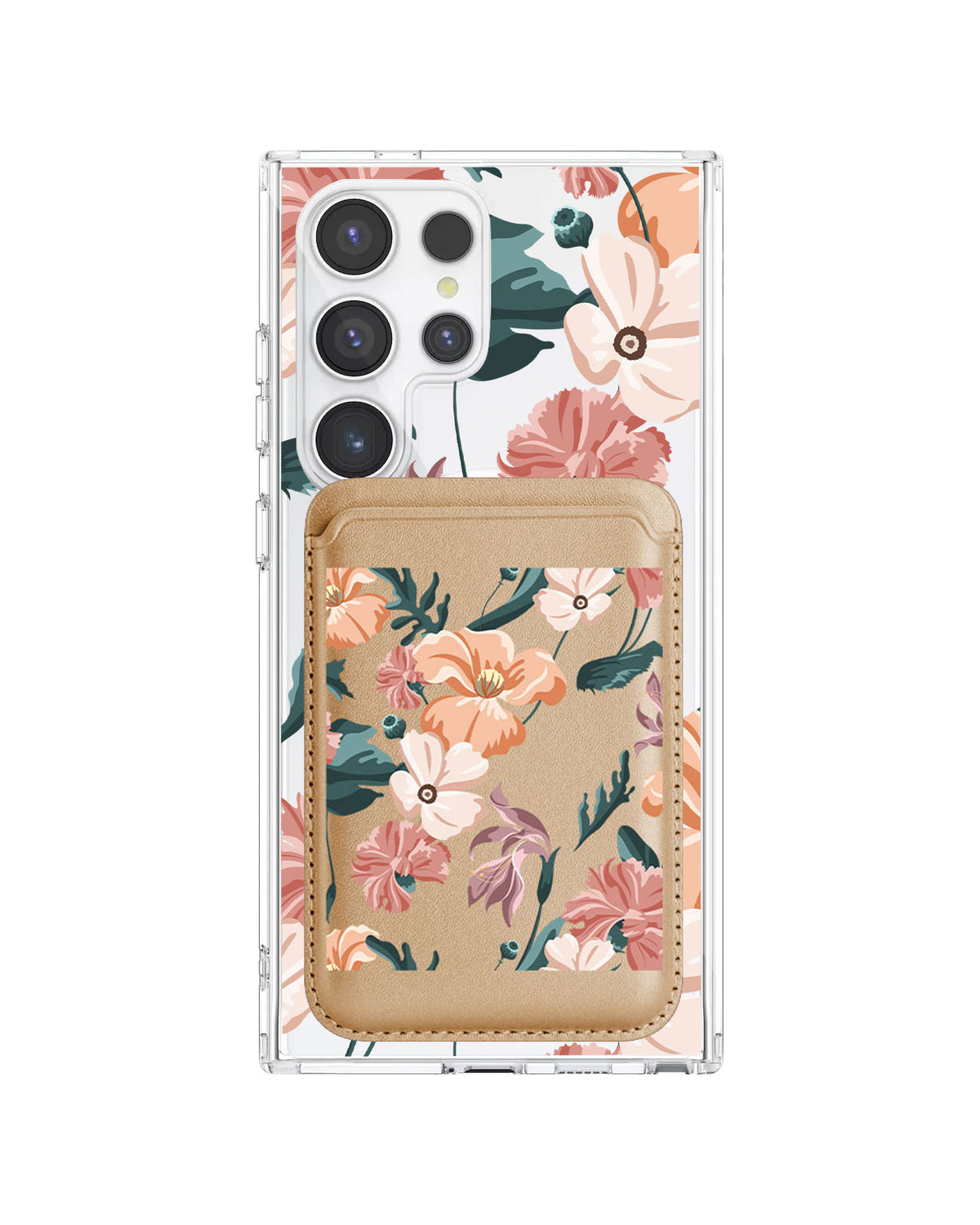 Android Magnetic Wallet Case - Botanical Garden 1.0