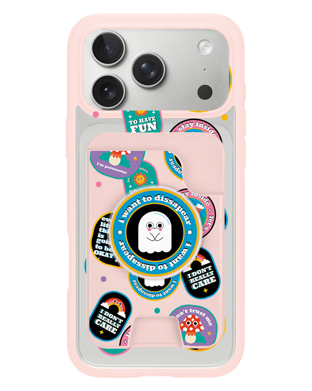 iPhone Magpop Wallet - Monster Sticker Pack