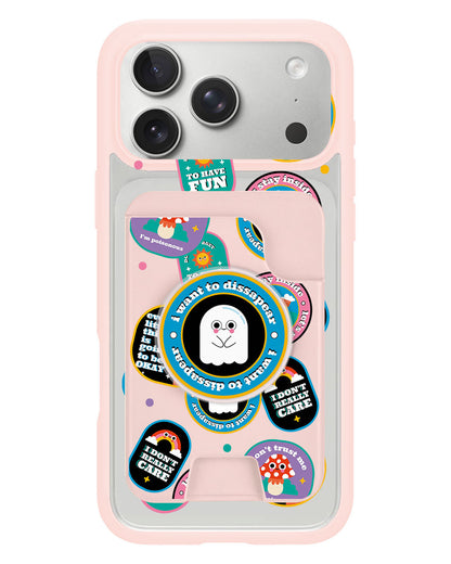 iPhone Magpop Wallet - Monster Sticker Pack