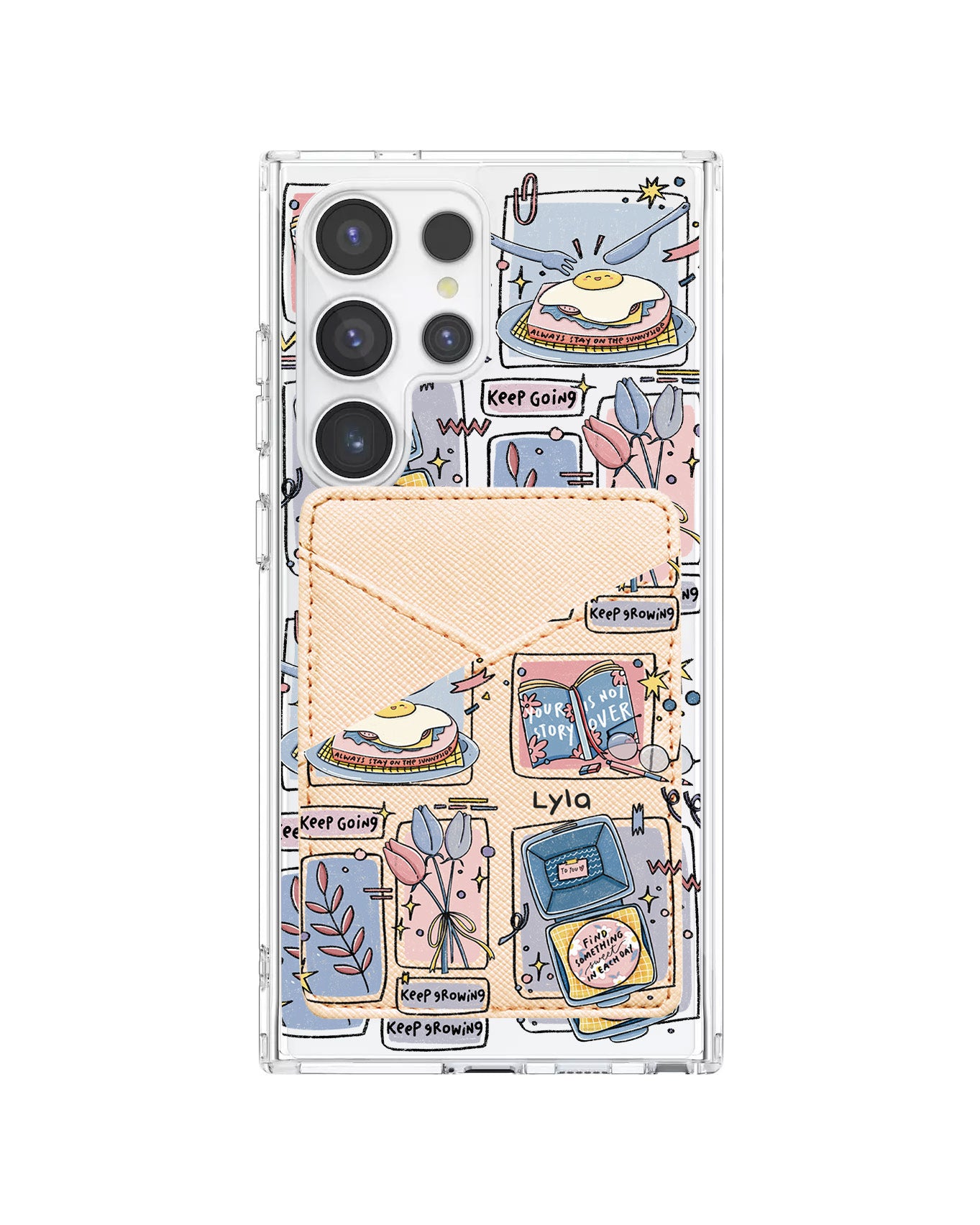 Android Phone Wallet Case - Grow (Sunnysidearteu)