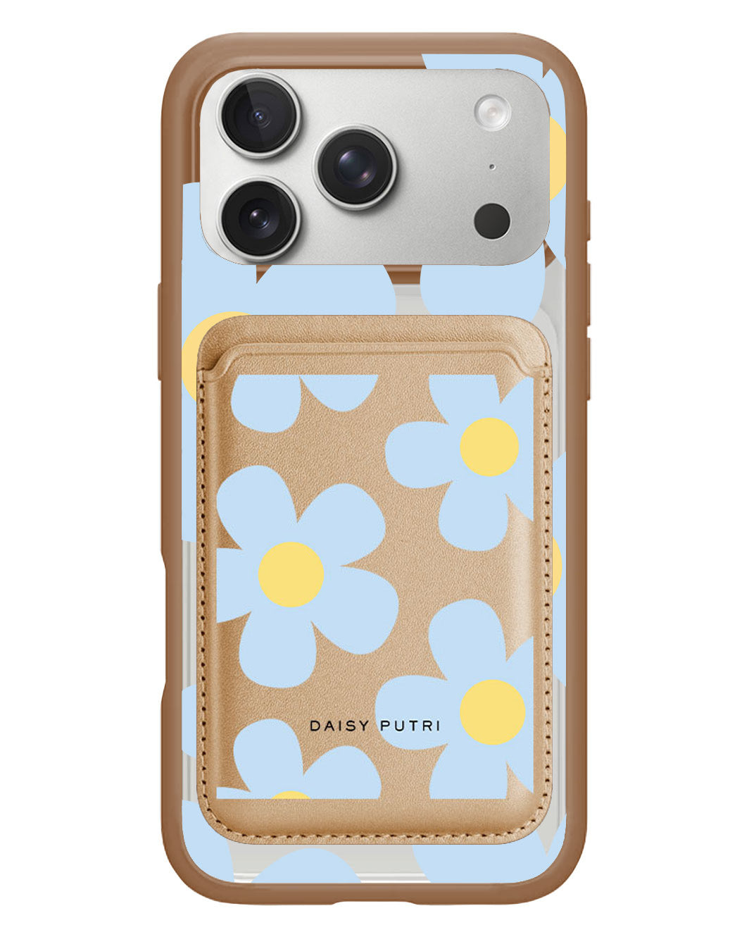 iPhone Magnetic Wallet Case - Daisy Garland