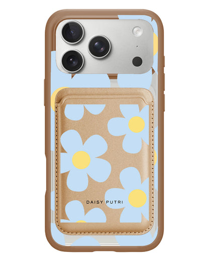 iPhone Magnetic Wallet Case - Daisy Garland