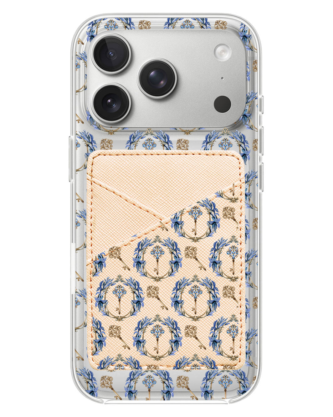 iPhone Phone Wallet Case - Goth Keys