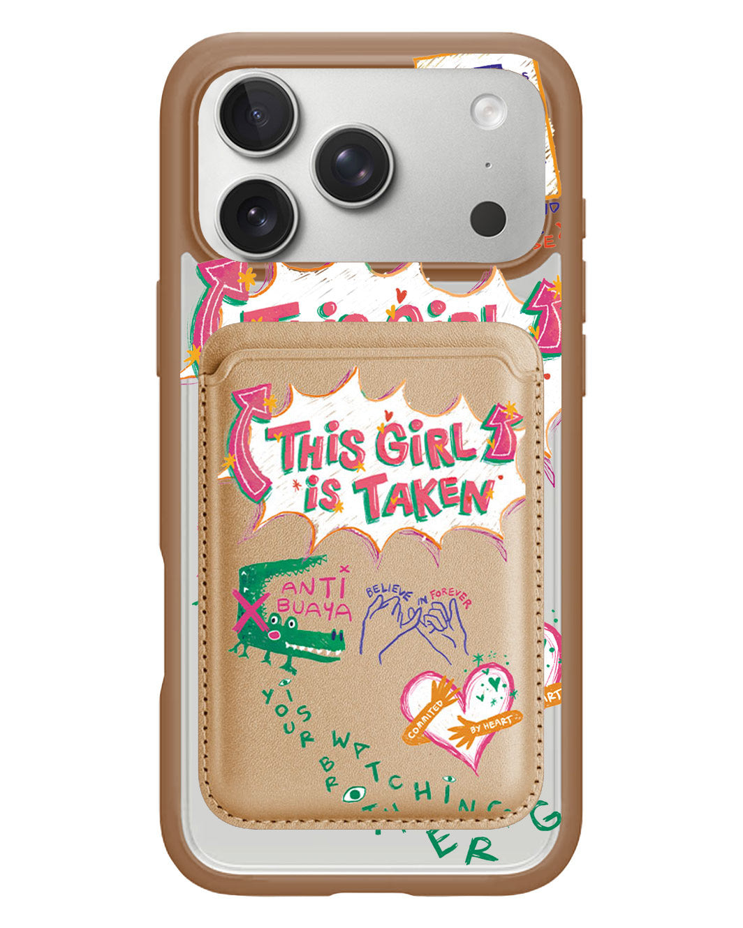 iPhone Magnetic Wallet Case - Pelakor Proof (For Her)
