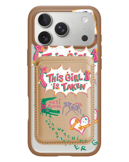 iPhone Magnetic Wallet Case - Pelakor Proof (For Her)