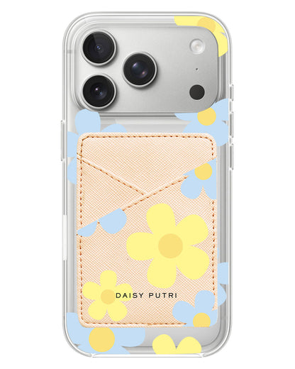 iPhone Phone Wallet Case - Daisy Skies