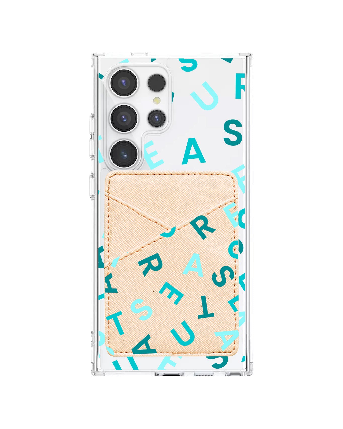 Android Phone Wallet Case - Treasure Monogram