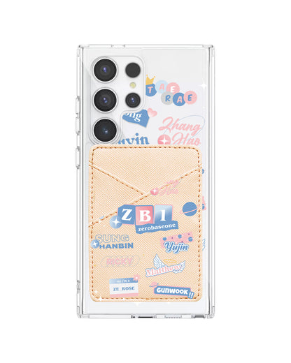 Android Phone Wallet Case - Zerobaseone Members
