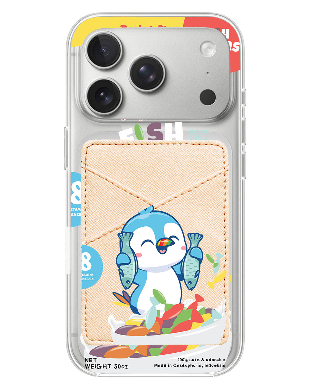 iPhone Phone Wallet Case - Fish Lovers