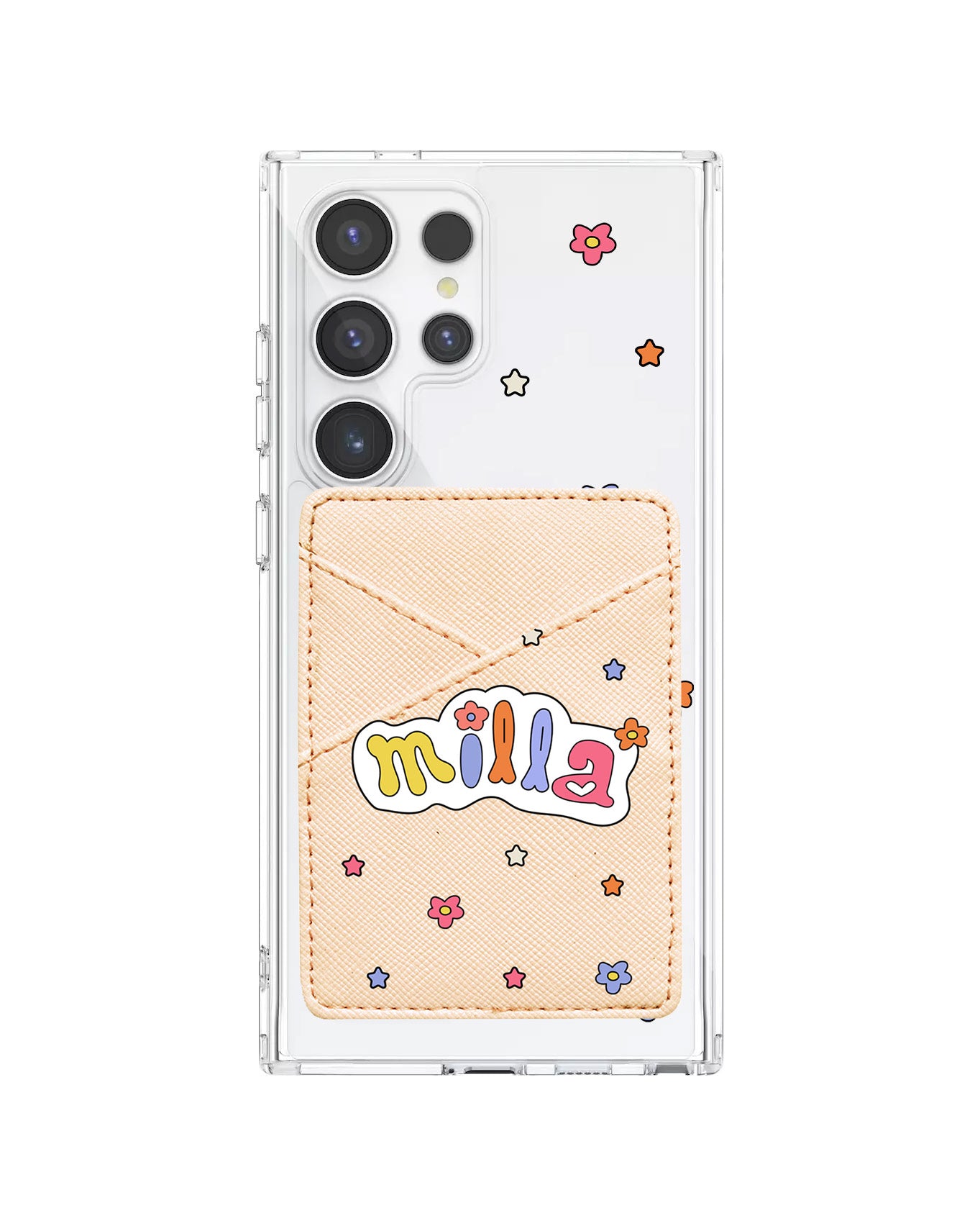 Android Phone Wallet Case - Adorable Monogram 5