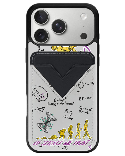 iPhone Avant Wallet Case - Science 1.0