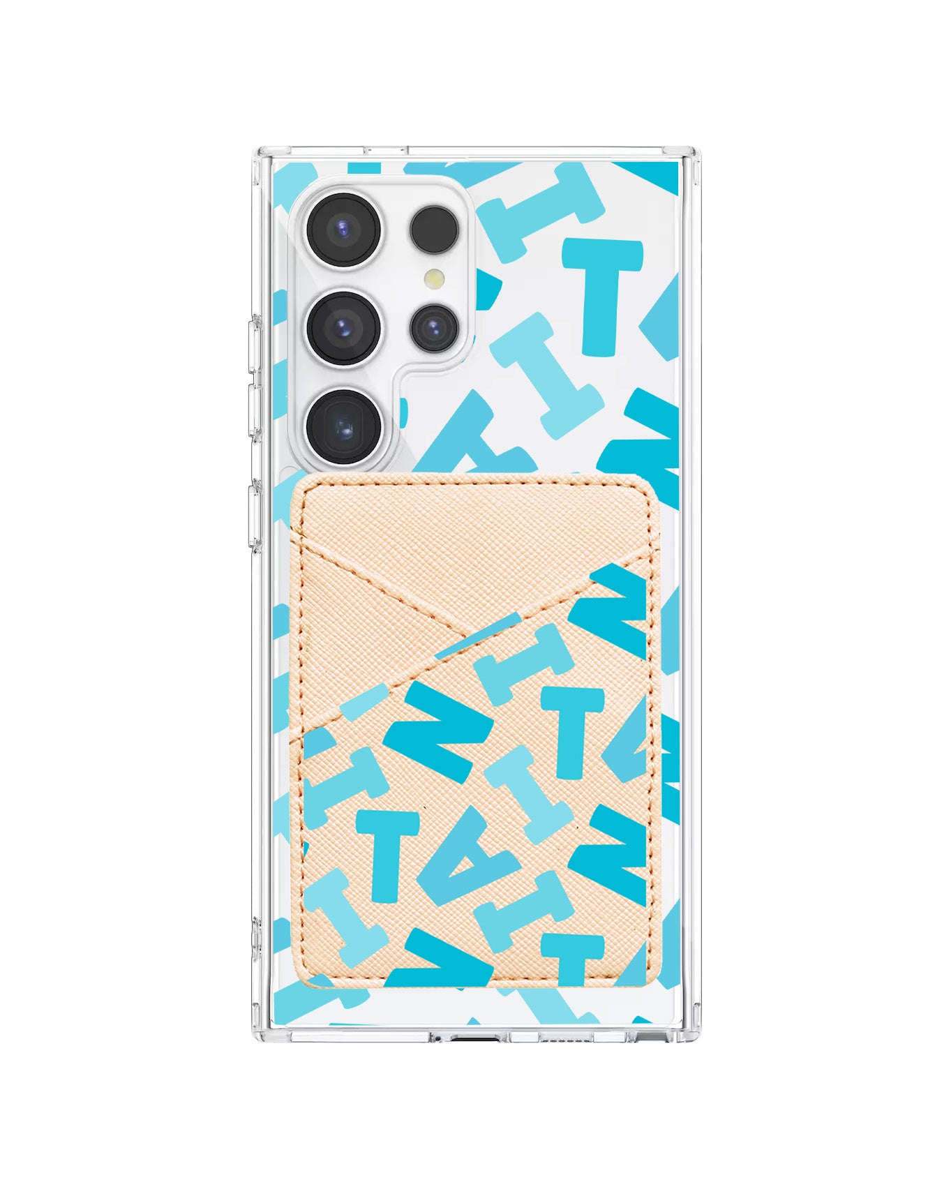 Android Phone Wallet Case - Scattered Monogram 5.0