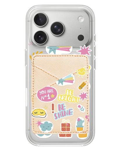 iPhone Phone Wallet Case - Self Love Sticker pack 3.0
