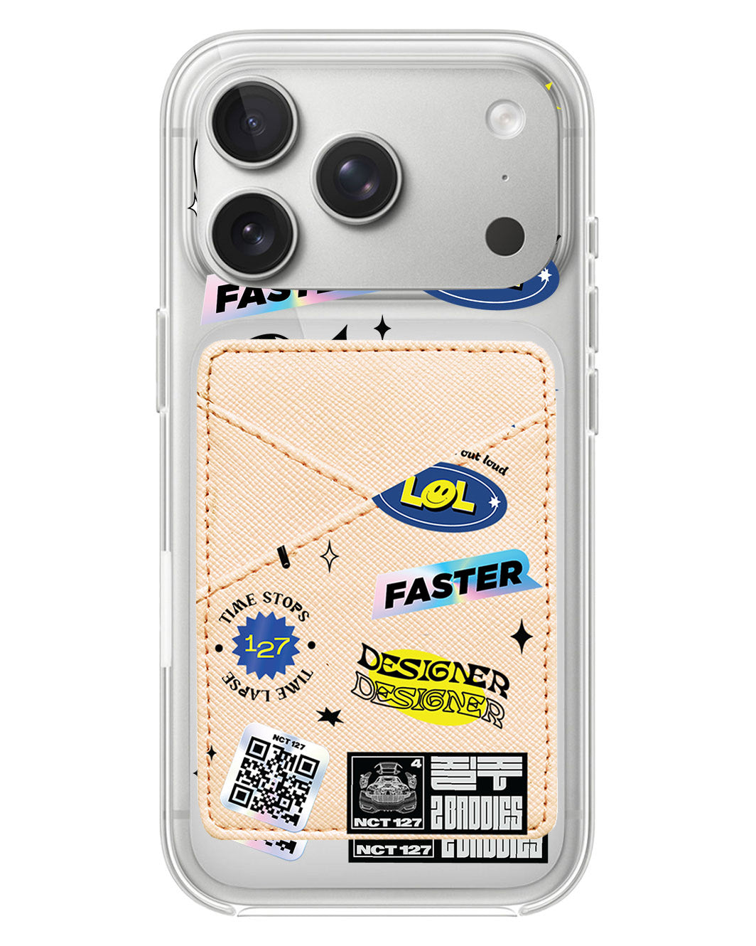 iPhone Phone Wallet Case - NCT 127 Sticker Pack