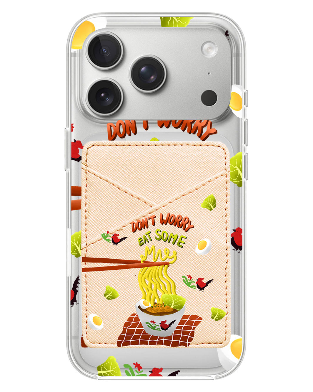 iPhone Phone Wallet Case - Go Eat Some Mie