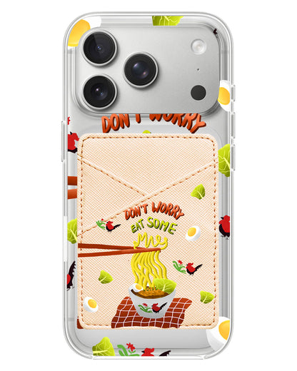 iPhone Phone Wallet Case - Go Eat Some Mie