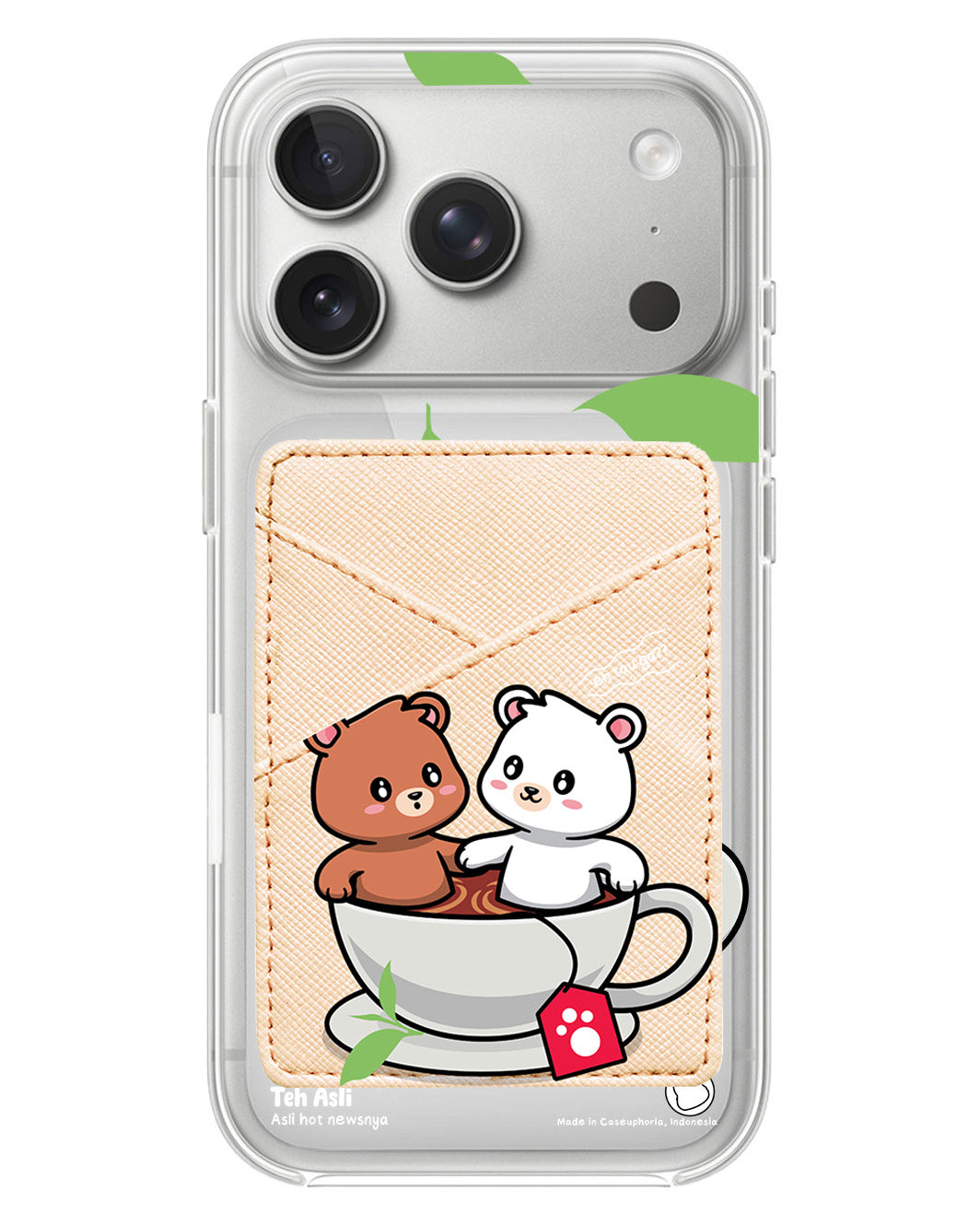 iPhone Phone Wallet Case - Spill The Tea