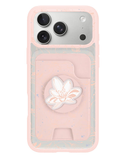 iPhone Magpop Wallet - Sketchy Flower & Butterfly 1.0