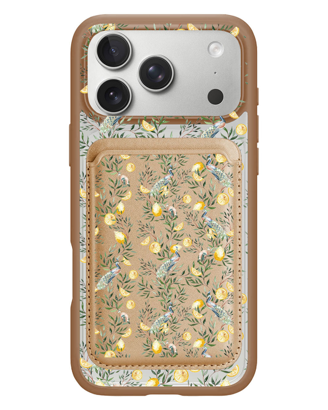 iPhone Magnetic Wallet Case - Limone